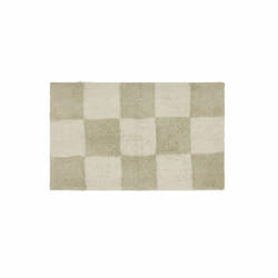 OYOY Chess Intérieure Tapis Rectangle Coton Beige