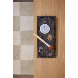 OYOY Chess Intérieure Tapis Rectangle Coton Beige