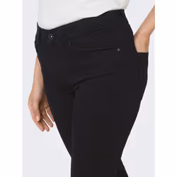 ONLY ONLROYAL Mid waist Skinny Fit Jeans Noir - Vue supplémentaire 7