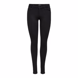 Jean Slim Femme - ONLY - Noir - Confort Stretch - 5 Poches - Taille Standard