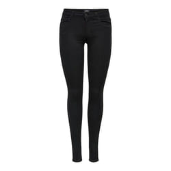Jean Slim Femme - ONLY - Noir - Confort Stretch - 5 Poches - Taille Standard