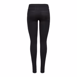 ONLY ONLROYAL Mid waist Skinny Fit Jeans Noir - Vue supplémentaire 4