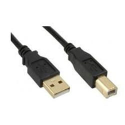 Microconnect 5m USB2.0 A-B M-M câble USB USB A USB B Noir