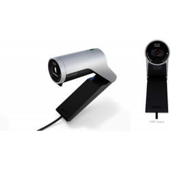 Cisco PrecisionHD webcam 2,7 MP 1280 x 720 pixels USB 2.0 Noir, Argent