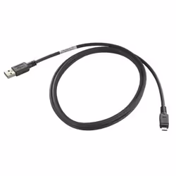 Zebra 25-MCXUSB-01R, USB A, USB 2.0, Mâle/Mâle, Noir
