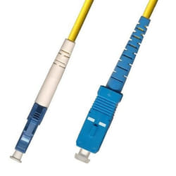 Microconnect 1m, LC/UPC - SC/UPC câble de fibre optique OS2 Jaune