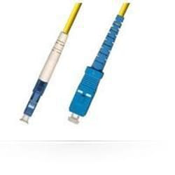 Microconnect 3m, LC/UPC - SC/UPC câble de fibre optique OS2 Jaune