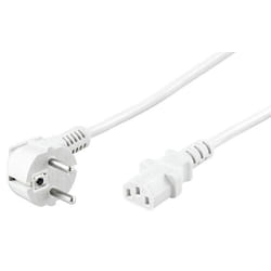 Microconnect PE010418W câble électrique Blanc 1,8 m Coupleur C13