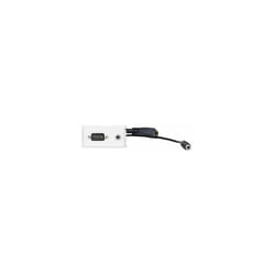 Vivolink WI221276 prise de courant HDMI + 3.5mm Blanc