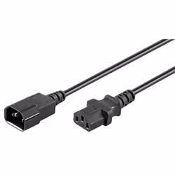Microconnect C13/C14, 1.2 m, 1,2 m, Coupleur C13, Coupleur C14, 230 V, 10 A