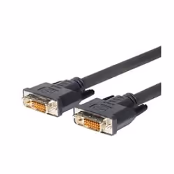 Microconnect 5m DVI-D m/m, 5 m, DVI-D, DVI-D, Mâle, Mâle, Noir