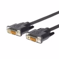 Vivolink 2m DVI-D m/m, 2 m, DVI-D, DVI-D, Mâle, Mâle, Noir