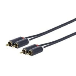 Vivolink PRORCARCA3 câble audio 3 m 2 x RCA Noir