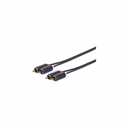 Vivolink PRORCARCA7, 2 x RCA, Mâle, 2 x RCA, Mâle, 7 m, Noir