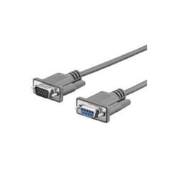 Vivolink 3.0m D-sub 9 pin - D-sub 9 pin câble Série Noir 3 m