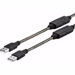 Vivolink PROUSBAA15, 15 m, USB A, USB A, USB 2.0, Mâle/Mâle, Noir