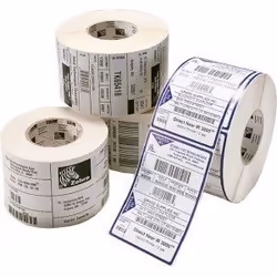 Zebra Z-Select 2000T, Permanent Adhesive, Papier, Transfert thermique, 101.6 x 101.6mm, 1,9 cm, 1620 pièce(s)