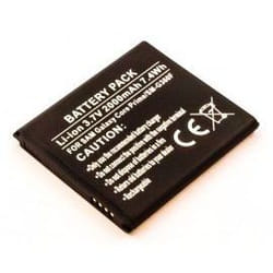 CoreParts 2000mAh Li-ion Polymer Batterie Noir