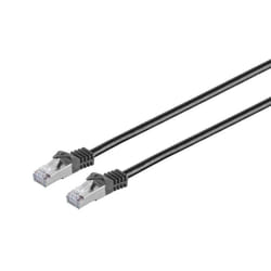Microconnect 10m Cat7 S/FTP câble de réseau Noir S/FTP (S-STP)
