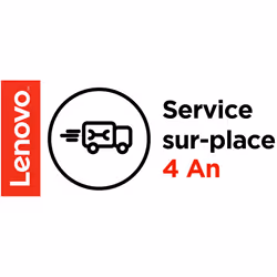 Lenovo 4 Year Onsite Support (Add-On), 1 licence(s), 4 année(s), Sur place