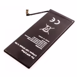 CoreParts MSPP6430+, Batterie, Noir, Lithium Polymère (LiPo), 2915 mAh, 3,82 V, 11,1 Wh