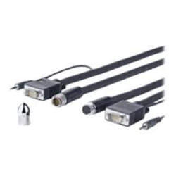 Vivolink PROVGASCW10 câble VGA 10 m VGA (D-Sub) Noir