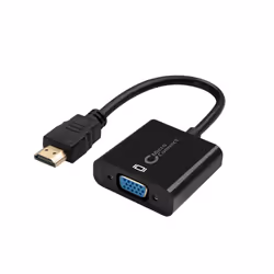 Microconnect HDMI - VGA m/f, 0,15 m, VGA (D-Sub), HDMI Type A (Standard), Mâle, Femelle, 1920 x 1200 pixels