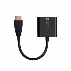 Microconnect HDMI - VGA m/f 0,15 m VGA (D-Sub) HDMI Type A (Standard) Noir