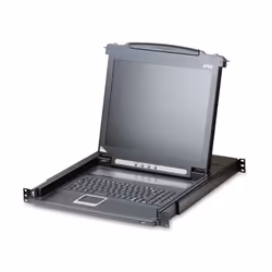 ATEN CL1000M, 1280 x 1024 pixels, Grille de montage, 16 W, 1U, Noir