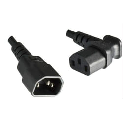 Microconnect PE040618A câble électrique Noir 1,8 m Coupleur C13 Coupleur C14