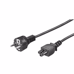 Microconnect PE010818S, 1,8 m, CEE7/7, Coupleur C5, 250 V, 16 A