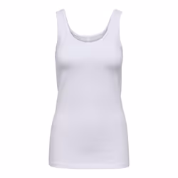ONLY 15095808, Débardeur, Adulte, Femelle, Blanc, S, SML