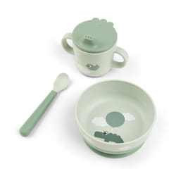 Done by Deer 1596513 sets pour les repas du nourrisson Vert