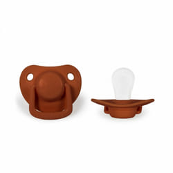 Filibabba FI-PH009 tétine pour bébé Tétine pour bébé classique Symétrique Silicone Orange