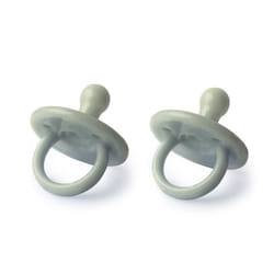 Lot de 2 sucettes en silicone - 0 - 36m Vert Eucalyptus  0-36 mois
