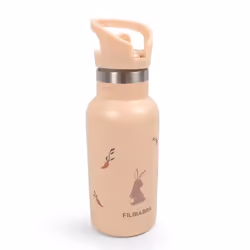 Gourde isotherme en inox 350 ml Lapin - FILIBABBA - Pour enfant