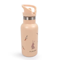 Gourde isotherme en inox 350 ml Lapin - FILIBABBA - Pour enfant