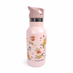 Filibabba Ocean Blossom, 350 ml, Utilisation quotidienne, Rose, Acier inoxydable, Enfant, Fille