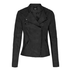 ONLY Veste en simili cuir Ava 15102997 Noir Regular Fit