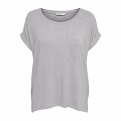 ONLY 15106662, Tee-shirt, Adulte, Femelle, Gris, M, SML