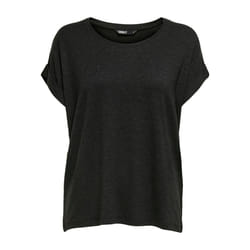 ONLY 15106662 Tee-shirt Col rond Manche courte Elastane, Polyester, Viscose