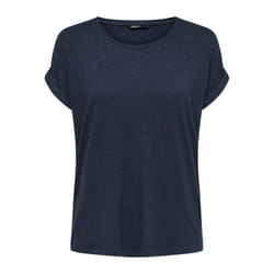 ONLY 15106662 Tee-shirt Col rond Manche courte Elastane, Polyester, Viscose