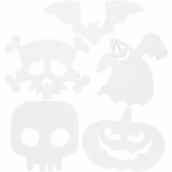 Creativ Company 234610, Carton, Blanc, Halloween, Garçon/Fille, 250 mm, 170 mm