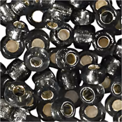 Creativ Company 686740 perle Perle ronde Verre Noir