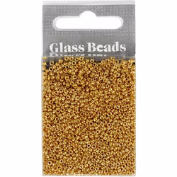 Creativ Company 686710 perle Perle ronde Verre Or