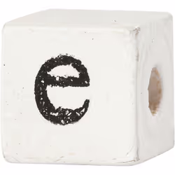 Creativ Company 68981 perle Perle carrée Bois Blanc 96 pièce(s)