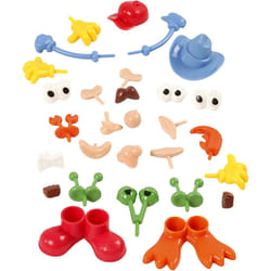 Creativ Company 78267 Accessoire de figurine pour enfant Parties du corps de figurine