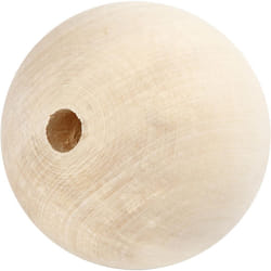 Creativ Company 56642 perle Perle ronde Bois Bois naturel 1 pièce(s)