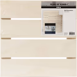 Creativ Company 56120 Plaque et signal décoratifs pour intérieur Contre-plaqué Bois