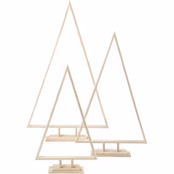 Creativ Company 55328, Bois, Bois, Noël, 1 pièce(s), 3 pièce(s), 350 mm